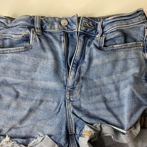 American Eagle Outfitters Light Blue Jean Shorts